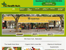 Tablet Screenshot of healthfoodstoreupperwestside.com